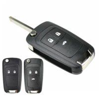 2/3Buttons Car Remote Key Shell Case Cover For Chevrolet For Opel For VAUXHALL For Holden Key Case