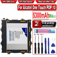HSABAT 5300mAh TLP046A2 Battery for Alcatel One Touch POP 10 / One Touch POP 10 (9.6) OT-P360X