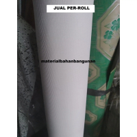Kain Strimin Kristik Bahan Kerajinan Tangan Menyulam Menjahit Putih