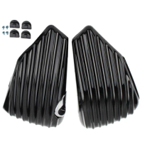 Motorcycle Left &amp; Right Battery Side Fairing Cover ABS Plastic For Harley Sportster XL 1200 883 2004-2013