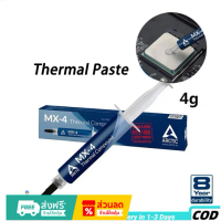 High Performance Thermal Paste MX-4 4g พร้อมไม้พายความทนทานยาวนานสําหรับคอมพิวเตอร์พีซีแล็ปท็อป CPU