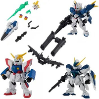 Bandai Genuine Gashapon Mobile Suit Gundam The Witch From Mercury GUNDAM AERIAL SHINING Anime Action Figures Toys for Kid Gift