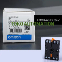 Timer H3CR - A8 H3CR A8 H3CR-A8 H3CRA8 24V DC With Socket PK19