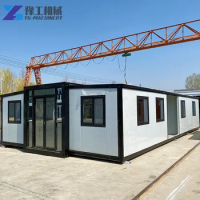 YG Extended Foldable Container Homes/40ft Folding Living Container/Expandable Cabin Foldable Container House