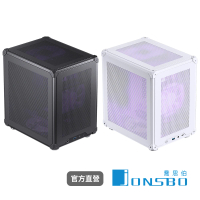 JONSBO 喬思伯 C6 Micro/ITX 標準版 電腦機殼(C2後繼款/散熱提升/模組化)