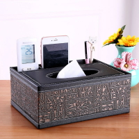 紙巾盒抽紙盒多功能客廳家用茶幾臥室桌面可愛簡約歐式創意收納盒
