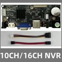10/16CH*4K H.265 H.264 NVR IVR Network Digital Video Recorder Board 1*HDD IP Camera HDMI with SATA Cable Onvif P2P SeeEasy