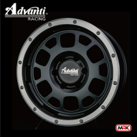 【MRK】ADVANTI 黑銀 HILUX海力士專用 鋁圈 輪框 17-8.5J ET-6 6/139.7 中心孔106.2 單顆售價