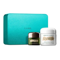 海藍之謎 - La Mer 亮澤水凝修護套裝（經典面霜60ml+綠眼霜15ml） 经典面霜60ml+绿眼霜15ml