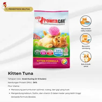 Power Cat Dry Food 1 Kilogram Makanan Kering Kucing Kitten dan Adult Kitten Tuna