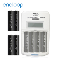 國際牌eneloop高容量充電電池組(旗艦型充電器+3號8入)