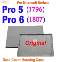 Original Back Case For Microsoft Surface Pro 5 1796 Surface Pro 6 1807 Rear Housing Back Cover Chassis Cover Housing Door Case