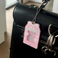 Wakawaka Small Card Star Chasing Inch Photo Pendant Four-leaf Clover Style Acrylic Photo Frame Keych