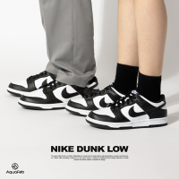 Nike Dunk Low 女鞋 黑白色 經典 熊貓 皮革 滑板鞋 休閒鞋 DD1503-101