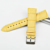MAIKES New design watchband watch accessories yellow or gold color watch band 12mm-22mm watch strap case for Casio
