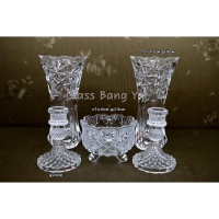 [Tiktok] Set of Buddha Statues (Vases, Incense Burners, Candle Holders)