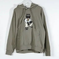 Hoodie LIFE WORK RADOG HIPHOP EMBROIDERY OLIVE HOODIE 100% ORIGINAL S