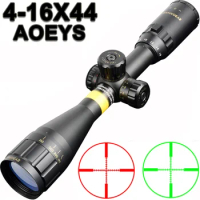 4-16x44 AOEYS Rifle Scopes Sniper Air Gun Sight for Hunting Airsoft Optical Telescopic Spotting Riflescopes Optic Telescopic
