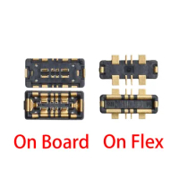 2pcs Battery FPC Connector On Flex Cable For Google Pixel 6 Pro 5 5a 4XL 4a 4 XL 3 3XL Clip Contact On Motherboard