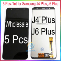 wholesale 5 Pieces / lot for samsung J4 Plus J415 J410 LCD Screen Display with Touch Digitizer Assembly J6 Plus J610
