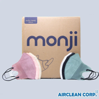 Khẩu Trang 5D MONJI- Thùng 600 Chiếc Khẩu Trang 3 Lớp Kháng Khuẩn