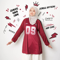 JERSEE OFFICIAL Jersey 09 6 Colours Long Sleeve
