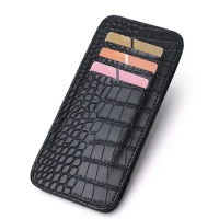 Luxury Mens Wallet Pu Leather Crocodile Pattern Passport Covers Holder Travel Wallet Passports Case Holder Card Credit Protector