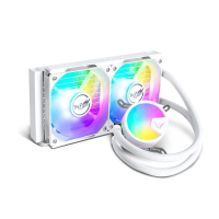 VALKYRIE A240A IO RGB 水冷式散熱器 白色 