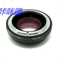 fd-fx Focal Reducer Speed Booster Turbo adapter for canon fd Lens to fujifilm fx xh1 XE3/XA3/xt2 xt10 t20 xt100 SR/X-600 camera