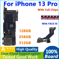 Fully Tested Authentic for iPhone 13 Pro Motherboard unlocked With Face ID 128gb 256gb 5128GB Clean iCloud Logic Board Working