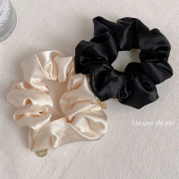 Delicate Mercerized Satin Large Intestine Hair Band