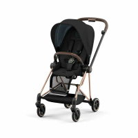 【德國 Cybex】 Mios 頂級都會型嬰兒推車-黑色_安琪兒#黑管-黑管