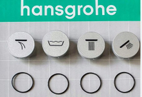 【麗室衛浴】德國 HANSGROHE 98367000 淋浴龍頭專用零件塑按鈕 開關按鍵