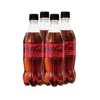 【Coca-Cola 可口可樂ZERO SUGAR】無糖零卡 寶特瓶600ml x4入/組