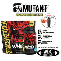 MUTANT Whey 100% Whey Protein (10/5/2lbs)-Whey Protein Powder, Lean Muscle, Susu Gym supplement