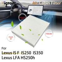 1x For Lexus HS250h HS 250h IS250 IS350 IS 250 350 F LFA PM2.5 Air Conditioning Cabin Filter 87139-0