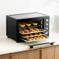 Midea 40L Household Electric Oven with Independent Temperature Control and Four Layer Baking Position Pizza Oven Microwave Oven