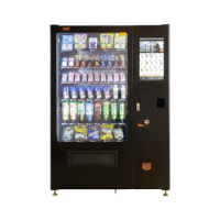 2021 Cold Drink 10 Inches Screen Vending Machine Combo Beverage Vending Machine