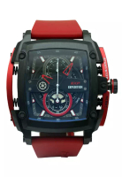 Expedition Expedition Jam Tangan Pria - Red Black - Rubber Strap - 3008 MCRIPREBARE