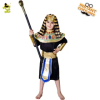 kids Ancient Egyptian Priest Costumes Halloween Party Egypt Role Play Fancy Dress