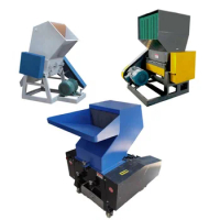small Industrial paper plastic crusher crushing machine / waste beer bottle glass garbage shredder plastic recycling crusher