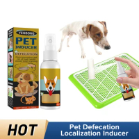 Dog Potty Training Spray Cats Kitten Outdoor Urine Poops Stool Location Helps Puppies Toilet Pet Positioning Defecation Inducer