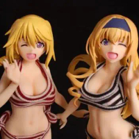 Japanese anime sexy Alter IS Charlotte &amp; Cecilia 1/7 anime girl figure nude anime figure