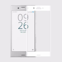 Full Cover Curved Tempered Glass For Sony Xperia XZ1 Screen Protector protective film For Sony Xperia XZ1 Compact glass
