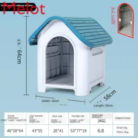 Dog House Four Seasons Universal Dog Supplies Pet Warm House Type Outdoor Rainproof Dog House Kennel Outdoor Dog Cage