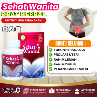 Sehat Wanita Untuk Turun Peranakan, Prolaps Uteri, Rahim Turun, Penguat Rahim, Rahim Lemah Isi 50 &