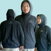 Jaket Jogging Olahraga Running Arcteryx - Jaket Fitness Gym Fun Ultralight Foldable