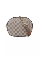 Gucci GG Supreme Canvas Small Crossbody Bag Brown 779784