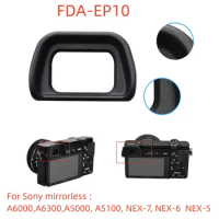 1/2pcs For FDA-EP10 Eye cup Eyepiec Eyecup For Sony Alpha A6000 A7000 NEX-7 NEX-6 FDA-EV1S Digital Camera