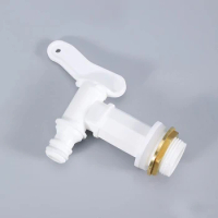 Durable S60x6 Thread IBC Tank Tap Connector 3/4'' Water Coupling Adapter Garden Home Replacement Valve Fitting Faucet